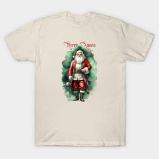 Victorian Santa Xmass T-Shirt